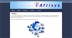 Desktop Screenshot of afrisys.co.za